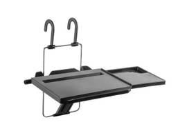 HEIGHT ADJUSTABLE STEERING WHEEL AND BACKSEAT TRAY