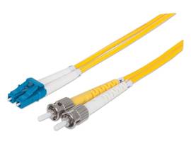 FIBER OPTIC PATCH CABLE, DUPLEX, SINGLE-