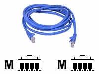 BELKIN CAT6 PATCH SNAGLESS CABLES 18 FT BLUE