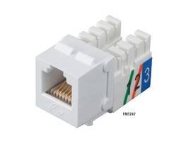 BLACK BOX CORP USOC JACK RJ-11 WHITE 25-PACK