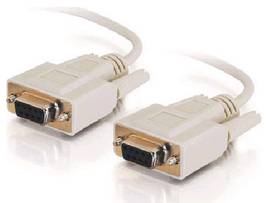 C2G 15FT DB9 F/F NULL MDM CBL