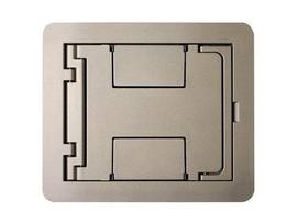 LEGRAND-WIREMOLD FLANGE SOLID CVR TAMP RESIST NICKEL