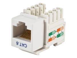 MONOPRICE CAT6 PUNCH DOWN KEYSTONE JACK - WHITE