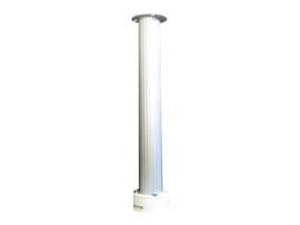 AMICO 6IN EQUIPMENT DOWN POST NON-FLUTED ALUMINUM