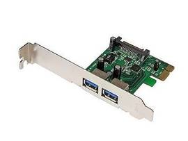 ADAPTER CARD 2 PORT PCIE USB 3.0 W/ UASP