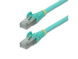 8FT LSZH CAT6A ETHERNET CABLE - AQUA