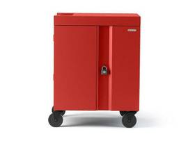 BRETFORD CUBE CHARGE CART 16 AC, RED FINISH