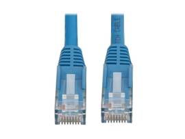 TRIPPLITE CAT8 ETHERNET CABLE 40G SNAGLESS SSTP RJ45 M/M POE BLACK 1FT