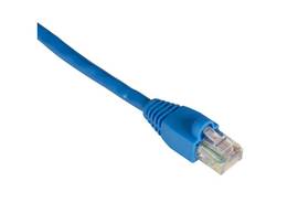GigaBase 350 CAT5e Patch Cable UTP with Snagless Boots Crossover Blue 6-ft. 1.8-