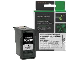 CLOVER IMAGING REMANUFACTURED BLACK INK CARTRIDGE REPLACEMENT FOR CANON PG-240