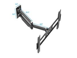 MONOPRICE OUTDOOR FULL MOTION TV WALL MOUNT