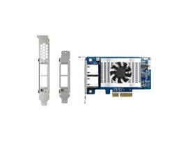 QNAP INC. DUAL-PORT (10GBASE-T) 10GBE NETWORK EXPANSION CARD, INTEL X710, PCIE GEN3 X4