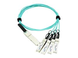 AXIOM 100GBASE-AOC QSFP28 TO 4 SFP28 ACTIVE OPTICAL CABLE FOR JUNIPER 3M