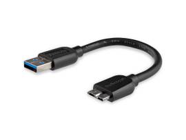 15CM 6IN SLIM USB 3.0 MICRO B CABLE