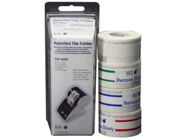 SEIKO LABELS-ASSORTED FILE FOLDER 4PK (MP=20)