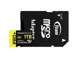 TEAM GROUP TEAM PRO+ A2 SDXC 1TB U3 V30 A2 RETAIL W/1ADAPTER