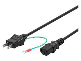 MONOPRICE POWER CORD - JIS 8303 (JAPAN) TO IEC 60320 C13_ 18AWG_ BLACK_ 6FT