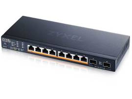 ZYXEL XMG1915-10EP - 8-PORT 2.5 GBE POE++ (130W) + 2 SFP+ L2 SMART MANAGED SWITCH W/NEBULA CLOUD OPTION