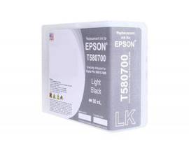 WF, EPSON T580 INK LT BK HY