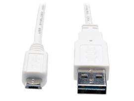 TRIPP LITE 3FT UNIV USB 2.0 CBL 5PIN MICRO B-M WHT