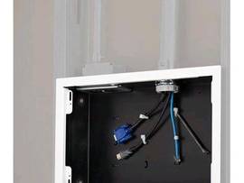 LEGRAND-CHIEF WALL ENC,16X16,MTI-D,PRE/PST INST-WHITE