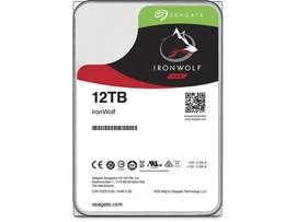 SEAGATE IRONWOLF 12TB NAS INT. HARD DRIVE - CMR 3.5 INCH SATA 6GB/S 7200 RPM 256MB CACHE 3YR WARR.