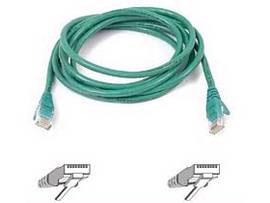 CABLE,CAT6,UTP,RJ45M/M,15 ,GRN,PATCH,SNAGLESS