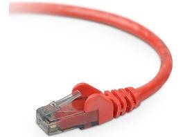 BELKIN CABLE 10 RED CAT6 SNAGLESS PATCH