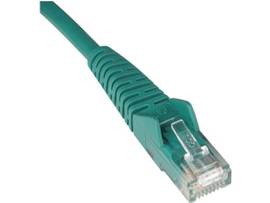 TRIPP LITE CAT6 GIGABIT GREEN SNAGLESS PATCH CABLE