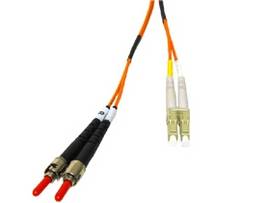 LEGRAND-ORTRONICS QS 30M LC ST 50UM 3.0 DPX PVC