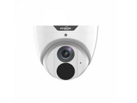 PETAWISE NDAA AI 5MP LIGHTHUNTER(0.003LUX) IR FIXED TURRET, WDR, 2.8MM BLACK