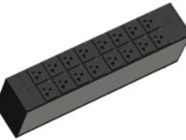 MILESTONE MIDDLE ATLANTIC SW 2U 24A 120V 16 5-20R L5-30P