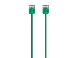 MONOPRICE CAT6 STRAND 550MHZ UTP 32AWG 1FT GREEN