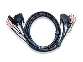 USB DVI-D DUAL LINK KVM CABLE  10FT
