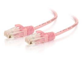 C2G SLIM 3FT CAT6 CABLE - UTP - PINK