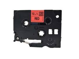 BROTHER TZE-232 COMPATIBLE PREMIUM TAPE RED / WHITE 12MM