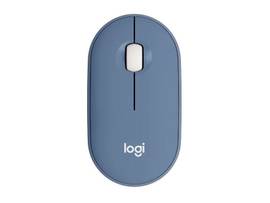 LOGITECH PEBBLE M350 WIRELESS MOUSE (BLUEBERRY)