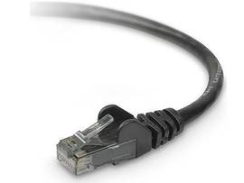 BELKIN CABLE CAT6 UTP RJ45M/M 20 BLK PATCH TAA