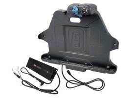 GAMBER KIT: SAMSUNG GALAXY TAB ACTIVE PRO/ACTIVE4 PRO VEHICLE DOCKING STATION W/MP205 CONNECTOR (7160-1418-30) AND 72-110V MATERIAL HANDLING ISOLATED
