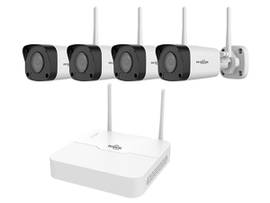 8CH NVR WIFI 4X2MP BULLET 1TB