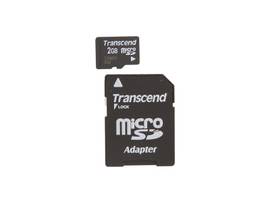 TRANSCEND 2G MICRO SD W/ ADPTR