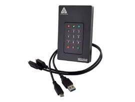 APRICORN AEGIS FORTRESS L3- FIPS LEVEL 3 VALIDATED, 1TB USB 3.0 HARDWARE ENCRYPTED PORTABLE DRIVE