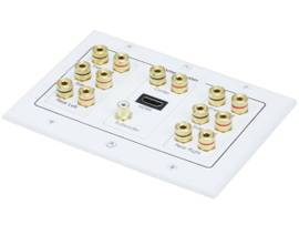 MONOPRICE DISTRIB WALL PLATE 3-GANG 7.1 SURROUND