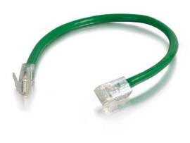 C2G 25FT CAT6 NON BOOTED PATCH CBL GREEN