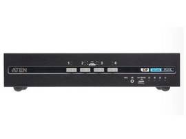 ATEN 4-PORT DUAL DISPLAY UNIVERSAL PP4.0 SECURE KVM W/ CAC SUPPORT (INCLUDES ALL CABLES)