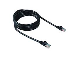 BELKIN CBL25 BLK SNAGLESS CAT6 PATH 4PR RJ45M/M