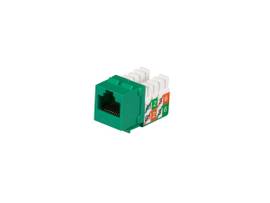 BLACK BOX CORP CAT5E UNSHIELDED KEYSTONE JACK GN