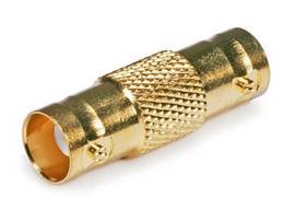 MONOPRICE BNC FEMALE TO FEMALE COUPLER-GOLD PLATED