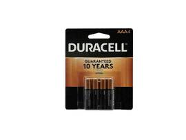 DURACELL COPPERTOP BATT AAA 4PK CTN /18