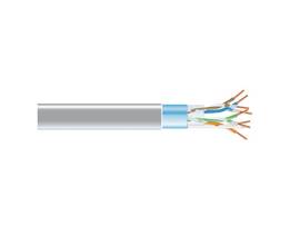 CAT5e Shielded 350-MHz Solid Bulk Cable STP 24 AWG 4-Pair 1000-ft. 304.8-m Plenu